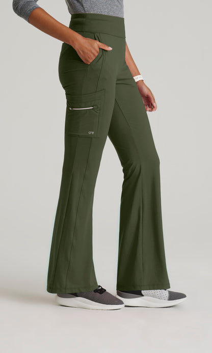 Barco One Performance Knits BOP645 Sprint Knit Scrub Pants Olive