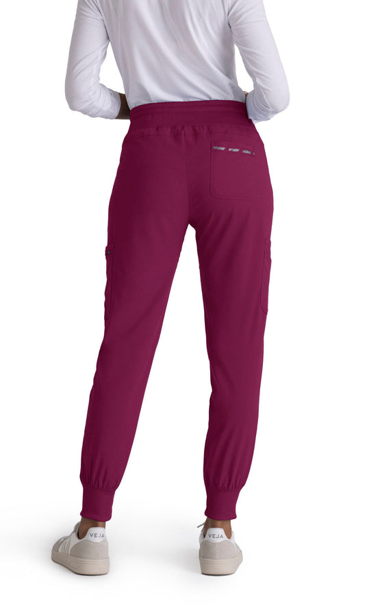 Grey's Anatomy Stretch GRSP527 Carly Jogger Wine