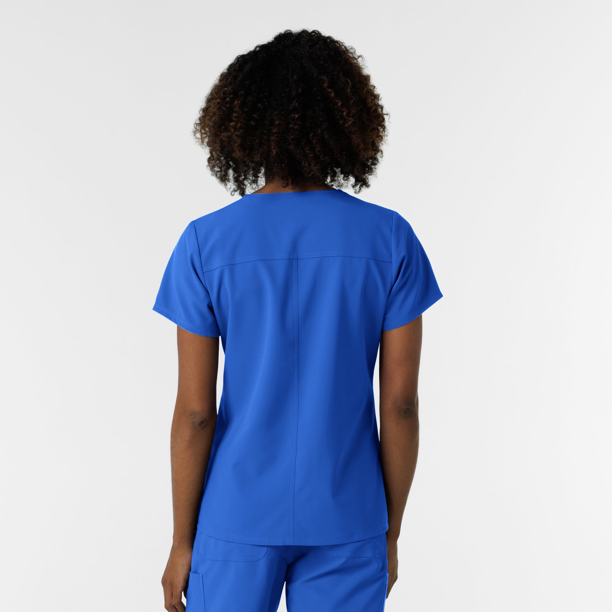 NURTUR 6180 Women's V-Neck Scrub Top Royal