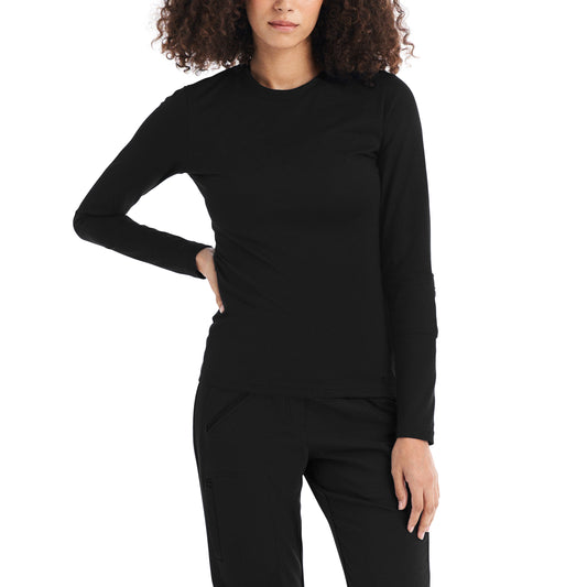 CRFT WT130 Women's 1 Pocket Long Sleeve Tee Black Image