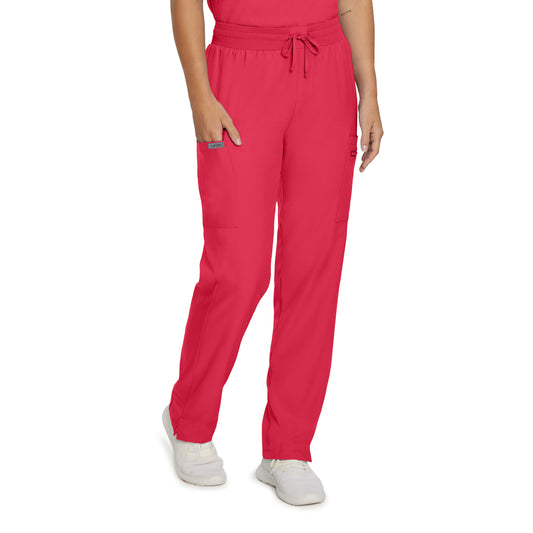 Forward LB400 Women's Cargo Scrub Pants Tea Berry Image