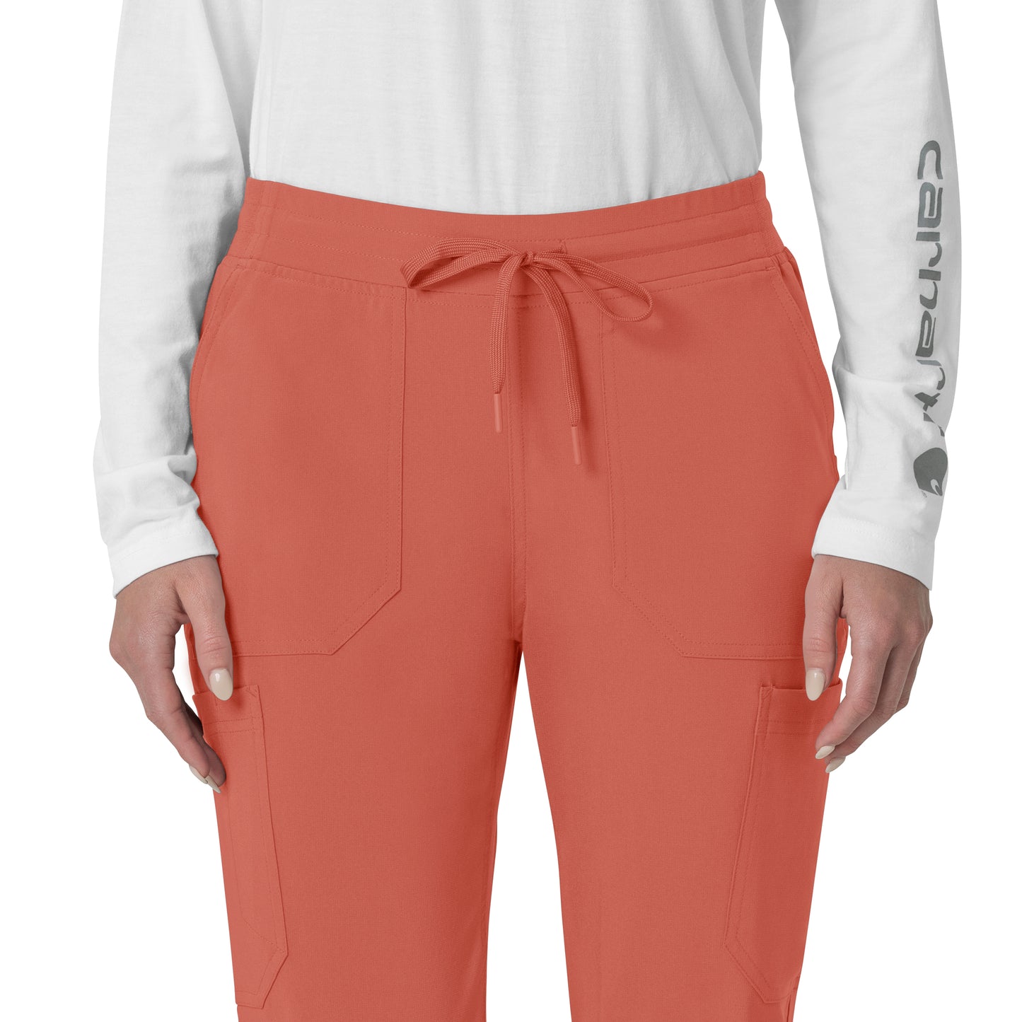 Force Cross-Flex C53110 Women's Cargo Jogger Scrub Pants Dusty Cedar