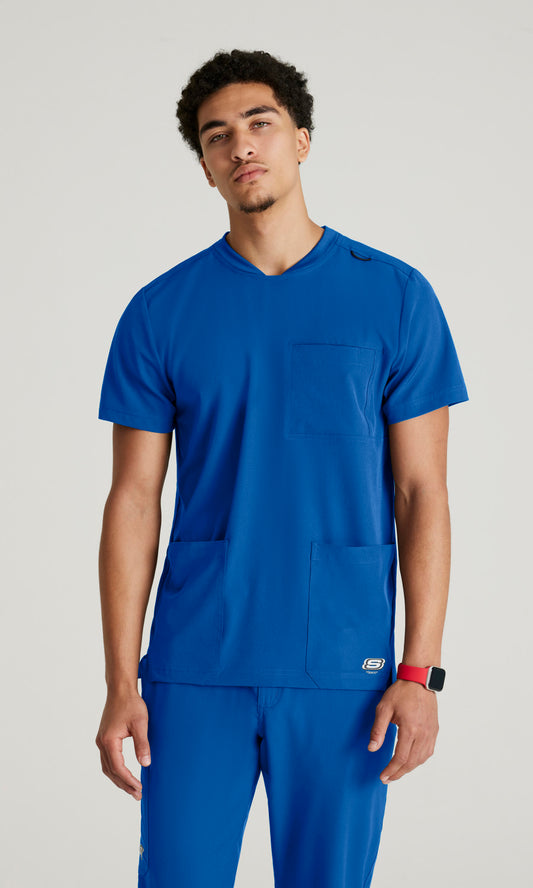 Skechers SKT193 Thesis Scrub Top New Royal