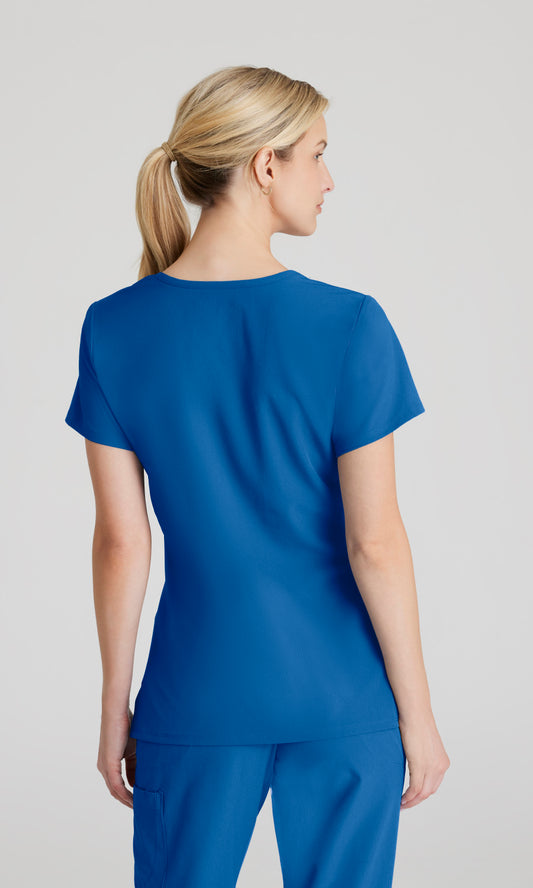 Skechers SK102 Reliance Scrub Top New Royal