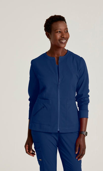 Grey's Anatomy Stretch GRSW017 Millie Jacket Indigo