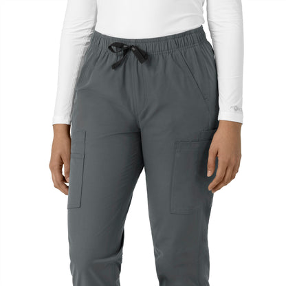 Force Essentials C51213 Straight Leg Scrub Pants Pewter Model Image Alternate | Carhartt