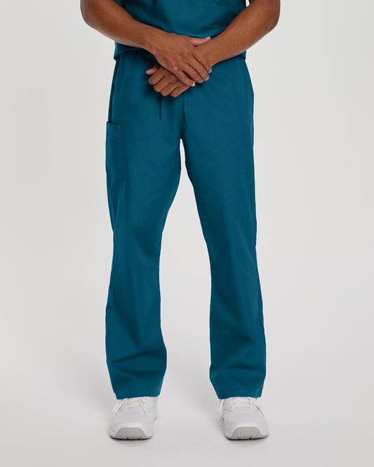 Scrub Zone 85221 Unisex Cargo Scrub Pants Caribbean Image