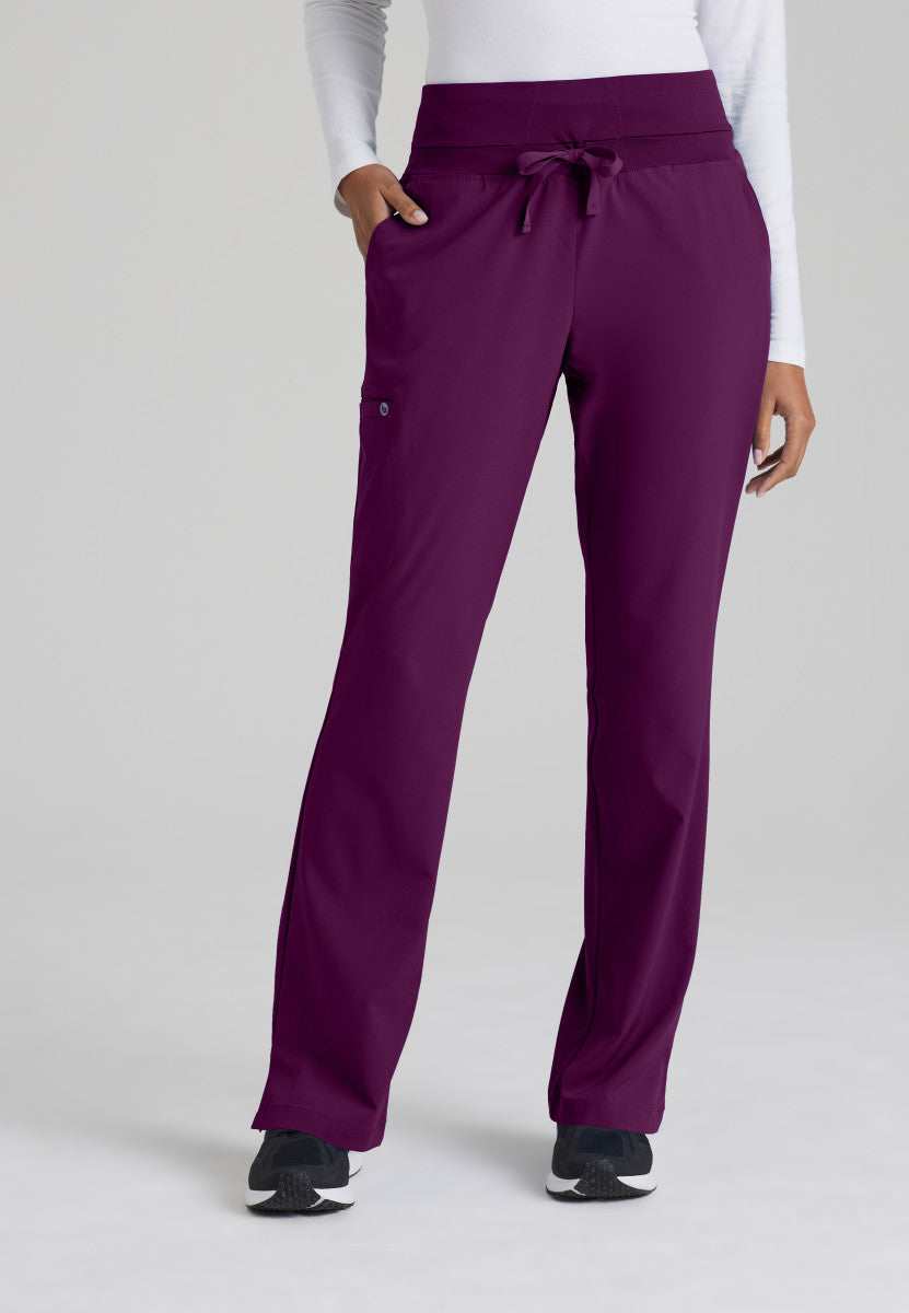 Barco One 5206 Stride Scrub Pants Wine