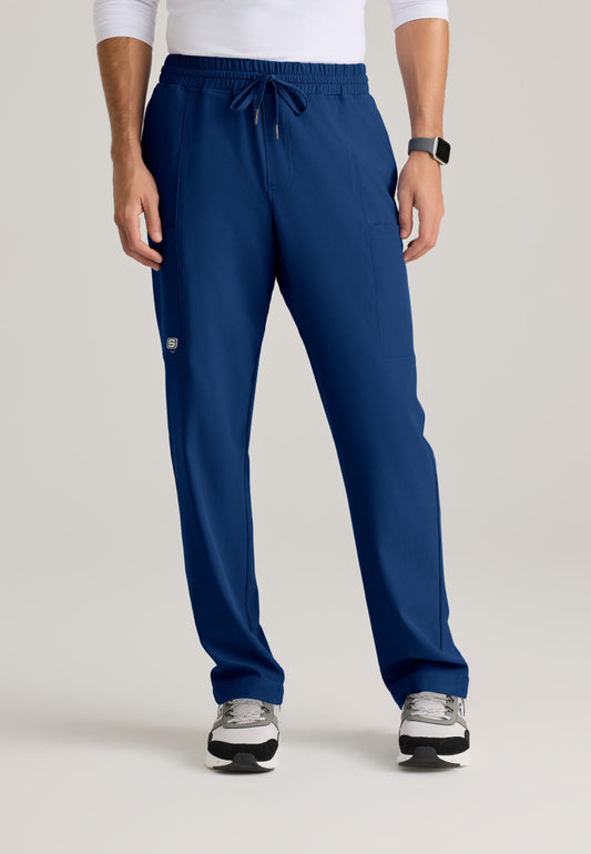 Skechers SKP688 Horizon Scrub Pants Navy Model Image Front | Barco