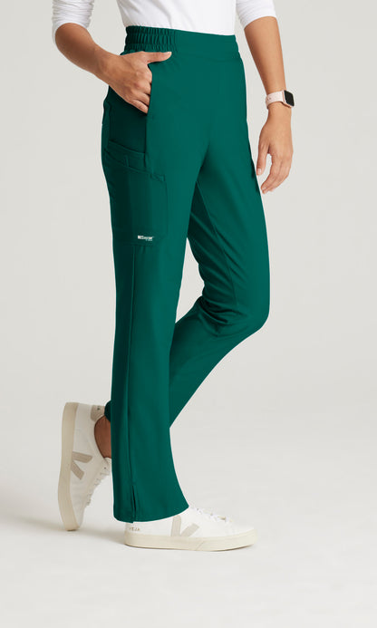 Grey's Anatomy Evolve GSSP627 Cosmo Scrub Pants Hunter Green