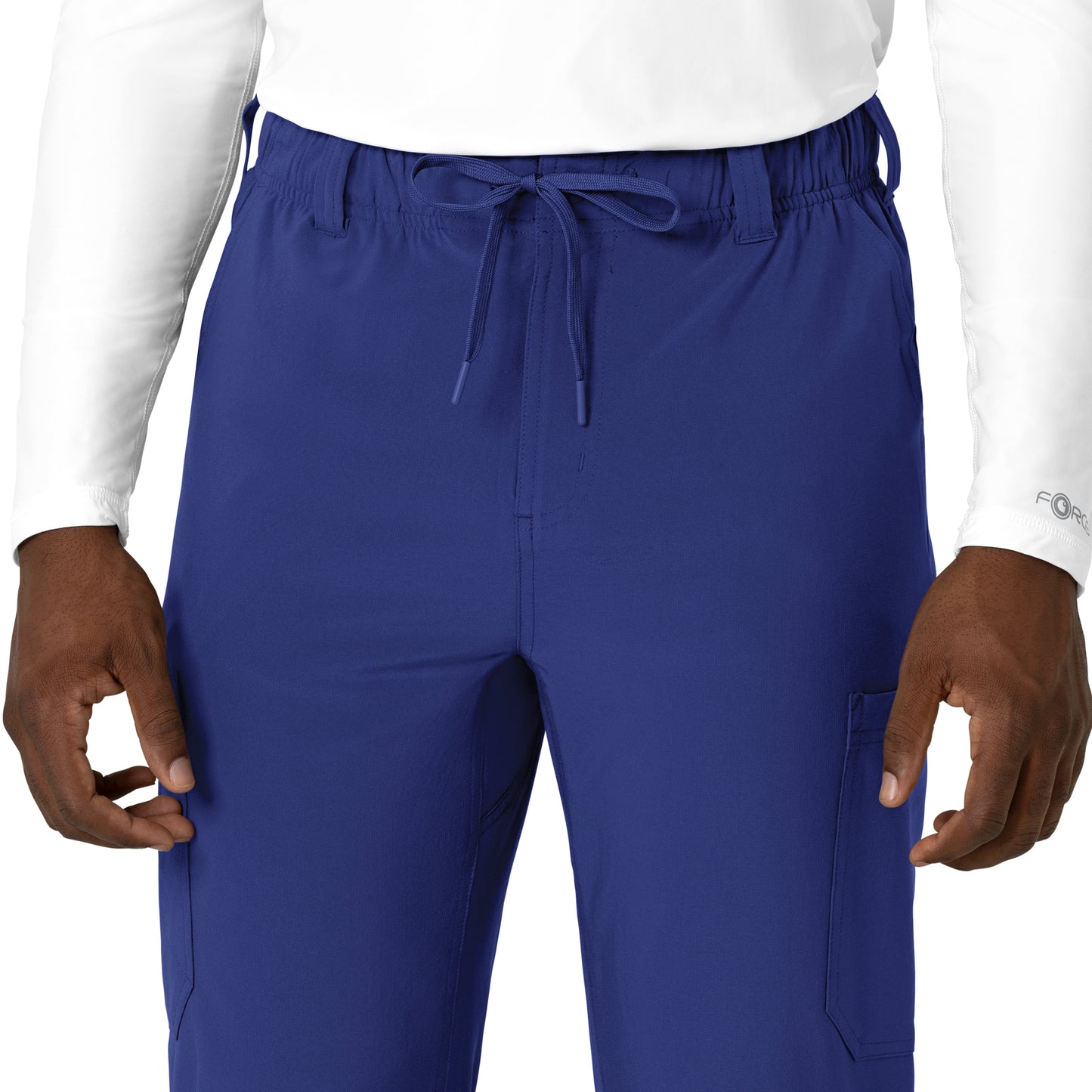 Force Cross-Flex C56410 Men's Straight Leg Scrub Pants Galaxy Blue