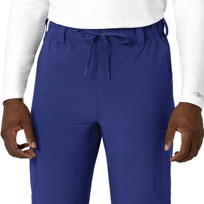 Force Cross-Flex C56410 Men's Straight Leg Scrub Pants Galaxy Blue