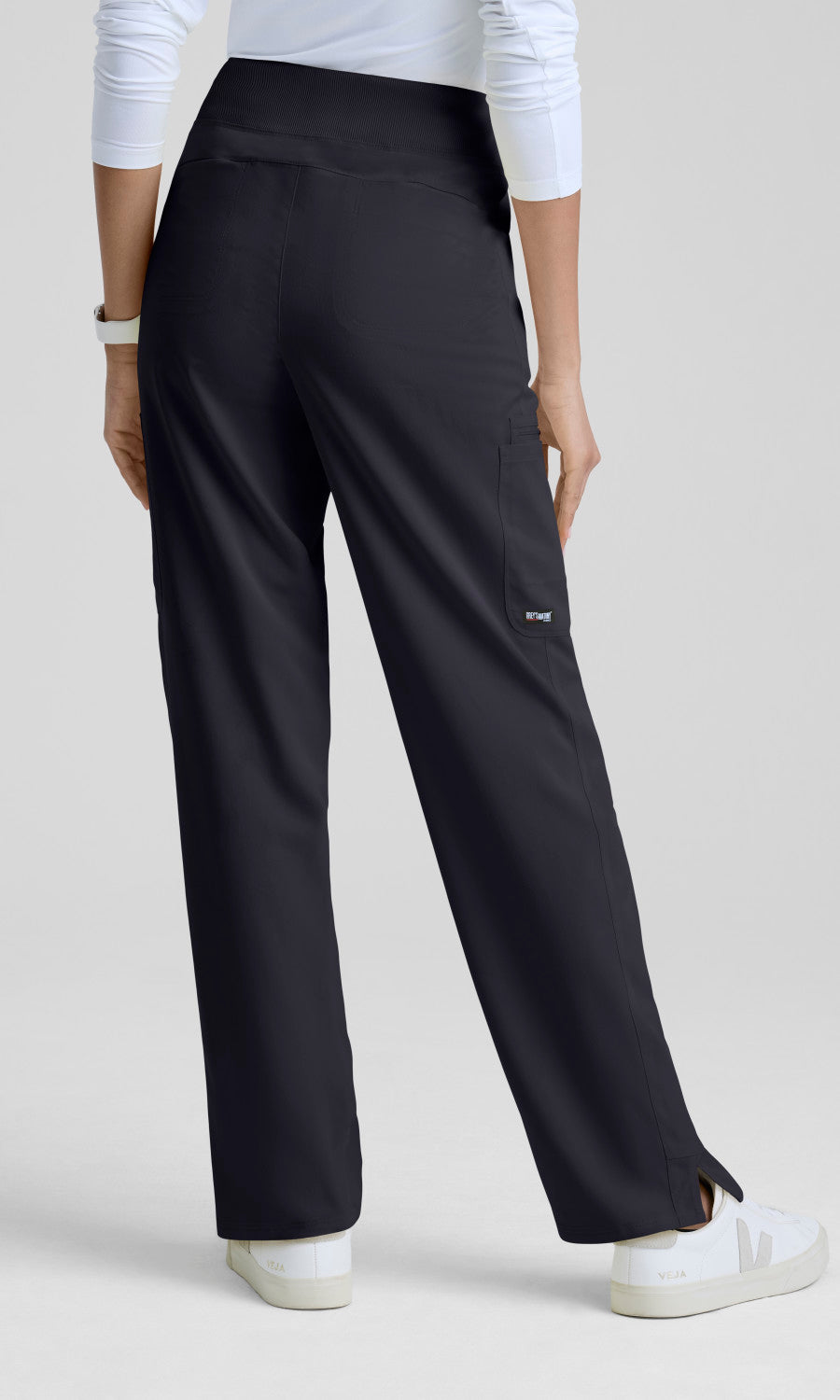 Grey's Anatomy Stretch GRSP758 Irene Pant Steel - back