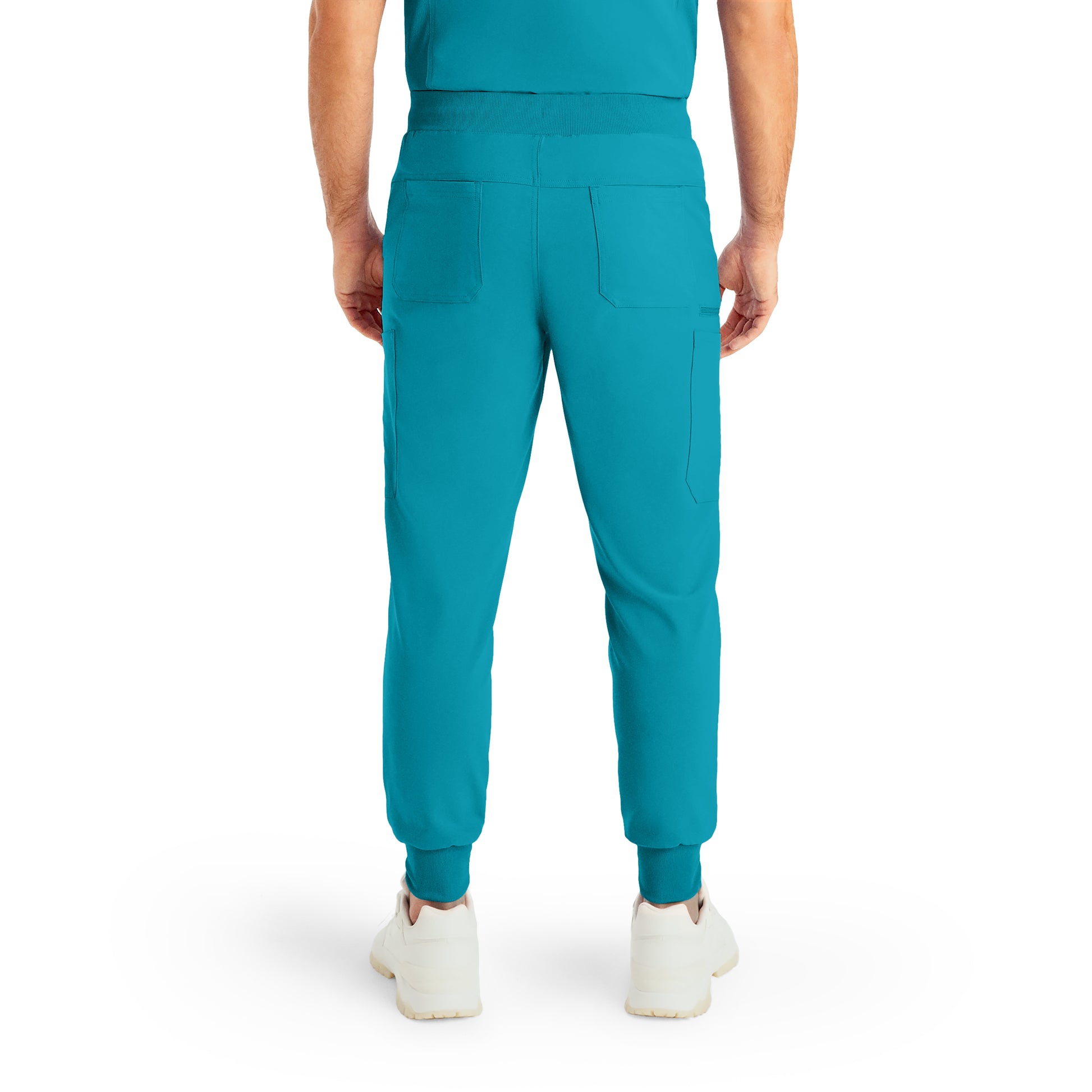 Forward LB409 Men's Jogger Scrub Pants Teal Image