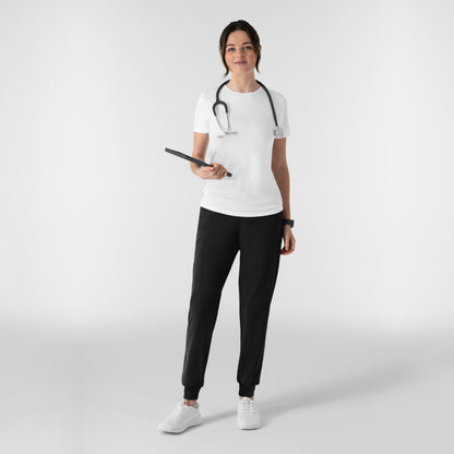 Layers 2290 Women's Short Sleeve Essential Tee White