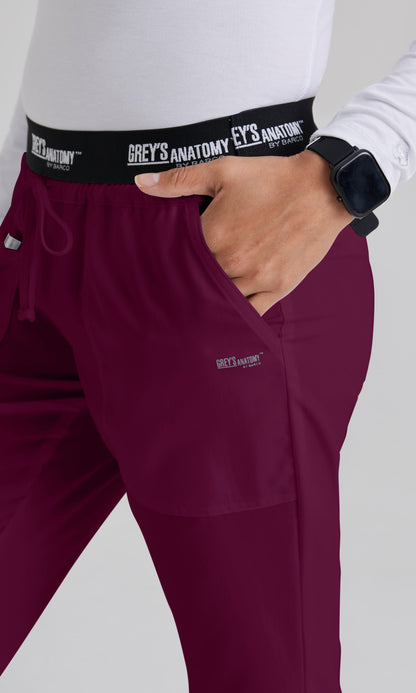 Grey's Anatomy 4275 Aubrey Pant Wine - detail