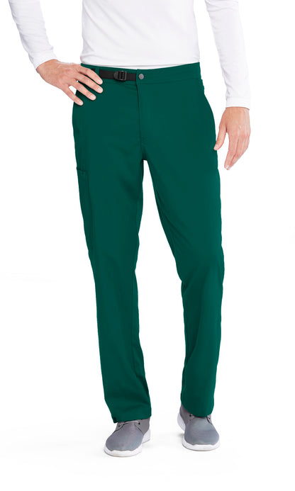 Grey's Anatomy Spandex Stretch GRSP507 Wesley Scrub Pants Hunter Green