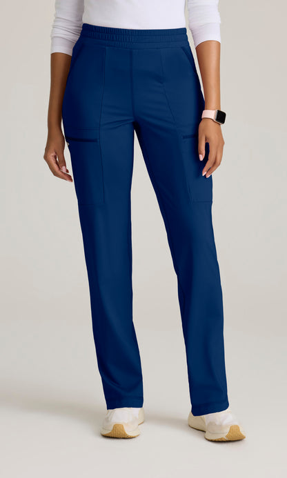 Grey's Anatomy Knits GRSP685 Momentum Knit Scrub Pants Indigo