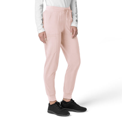 Force Cross-Flex C53110 Women's Cargo Jogger Scrub Pants Soft Rose
