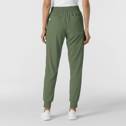 RENEW 5934 Women's Jogger Scrub Pants Olive