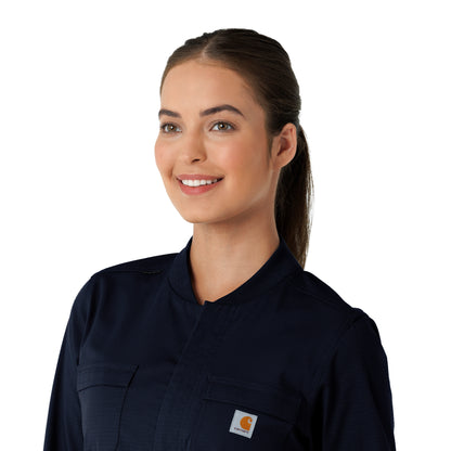 Rugged Flex C21418 Women's Ripstop Coverall Dark Navy