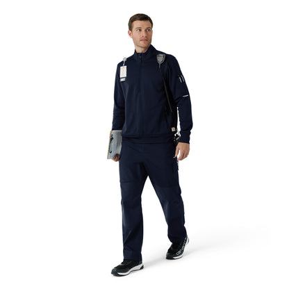 Rugged Flex C86912 Men's Half Zip Dark Navy