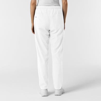 NURTUR 5280 Women's Slim Leg Scrub Pants White