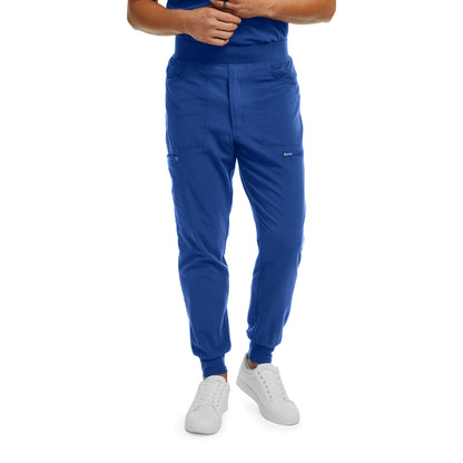 CRFT WB417 Men's Jogger Scrub Pants Royal Image