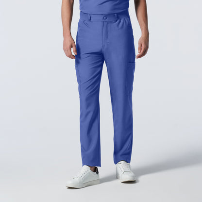 Forward LB410 Men's Cargo Scrub Pants Ceil Blue Image