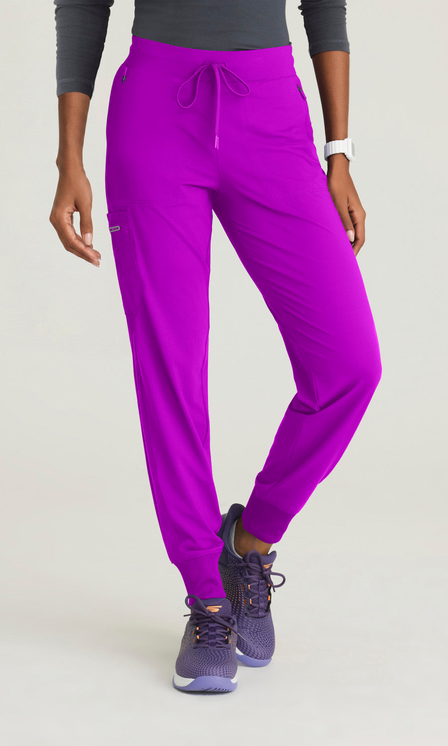 Skechers Slip-ins SKP669 Pace Knit Jogger Violet Burst - front