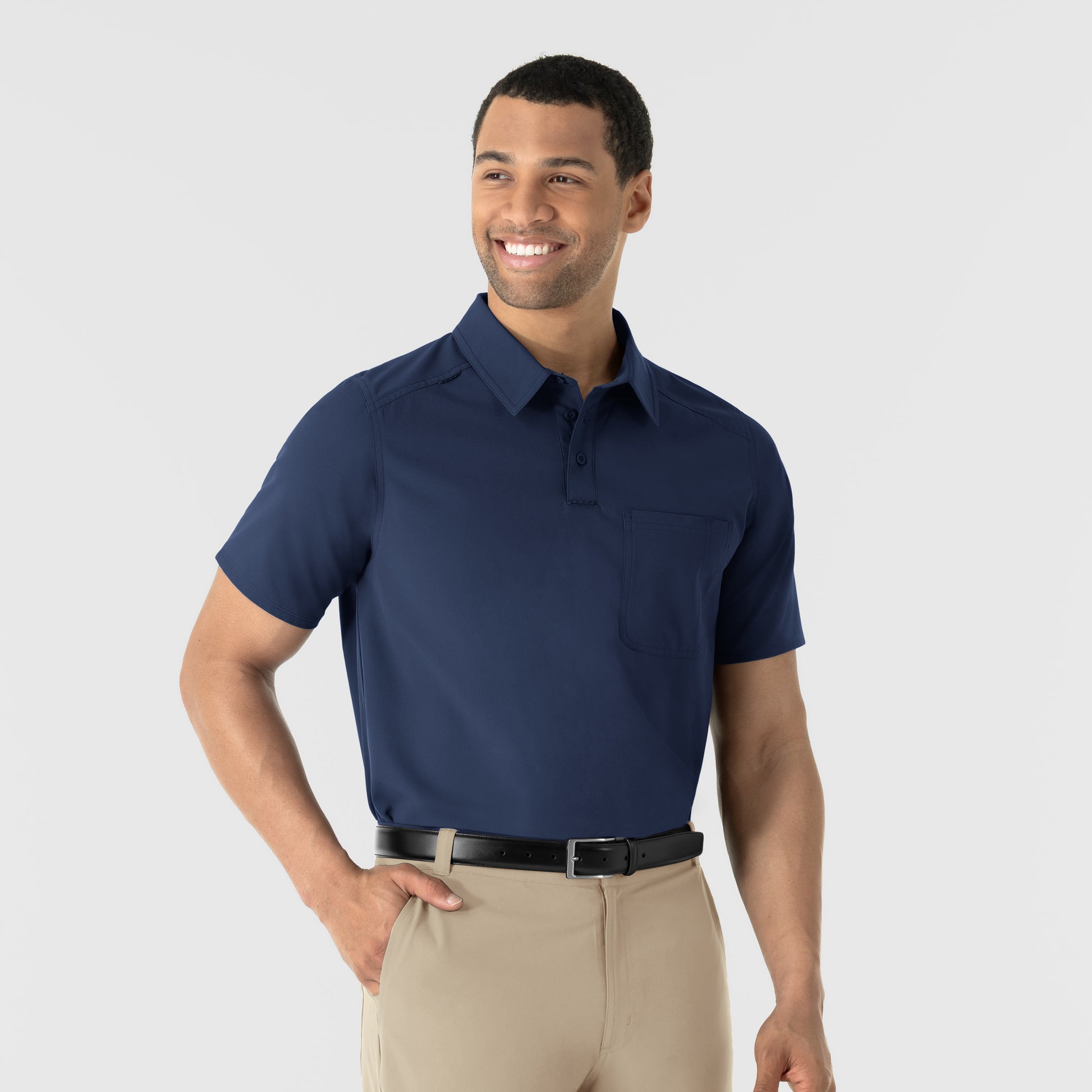 NURTUR 6580 Men's Polo Navy