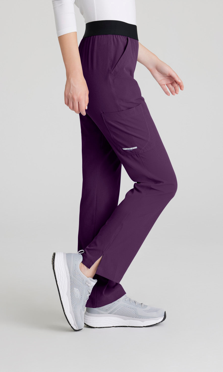 Skechers SK202 Breeze Scrub Pants Eggplant