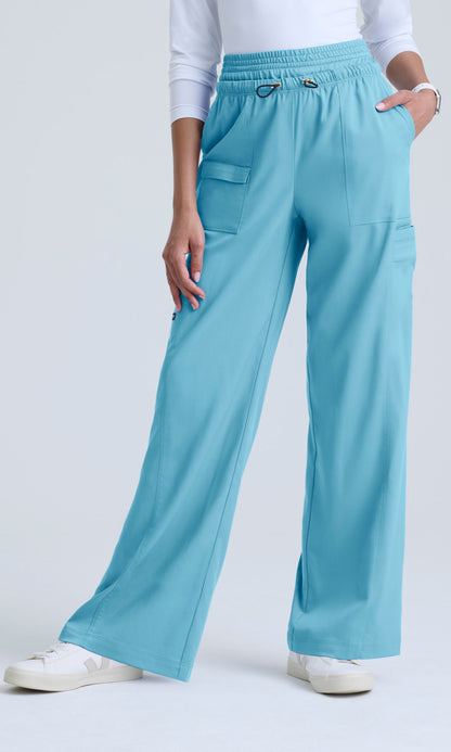 Grey's Anatomy Stretch GRSP747 Nina Pant Ice Blue - front