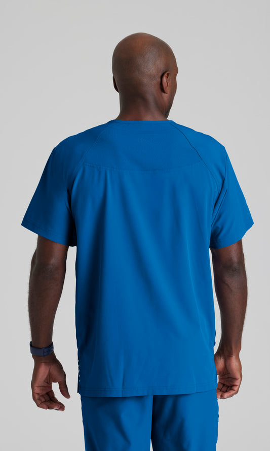 Barco One 0115 Amplify Scrub Top New Royal