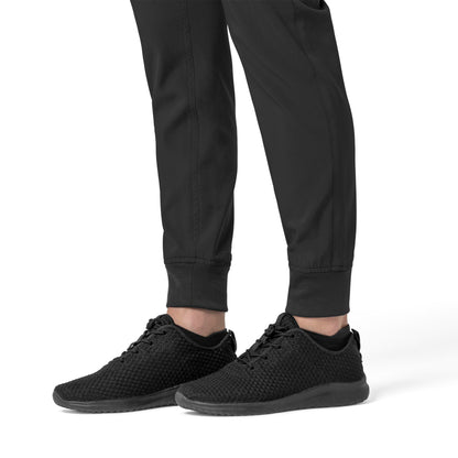 Force Cross-Flex C53110 Cargo Jogger Scrub Pants Black Model Image Alternate | Carhartt