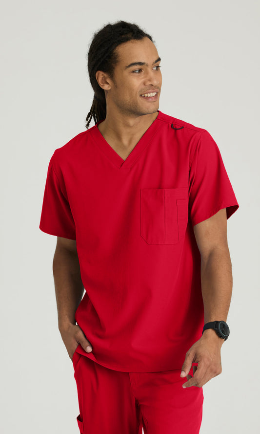 Skechers SK0112 Structure Scrub Top True Red