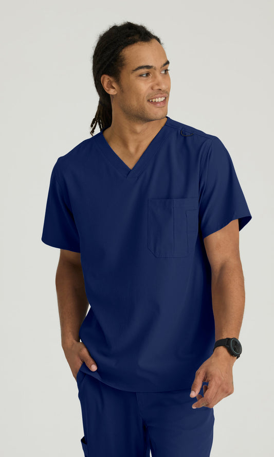 Skechers SK0112 Structure Scrub Top Navy