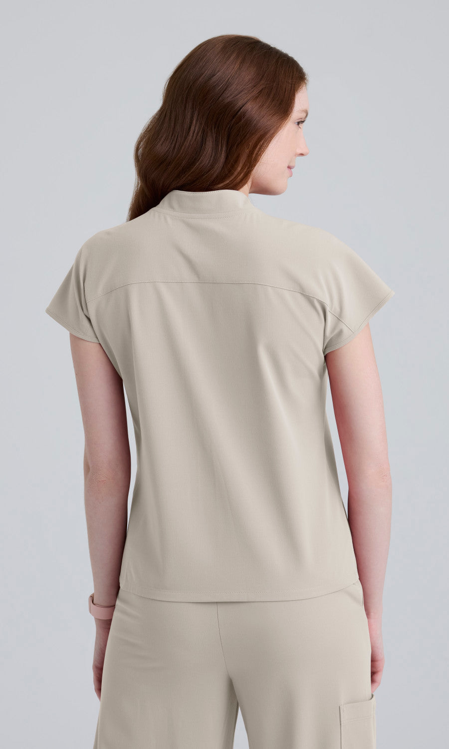 Grey's Anatomy Cultivate GRGT320 Aria Top Sandstone - back
