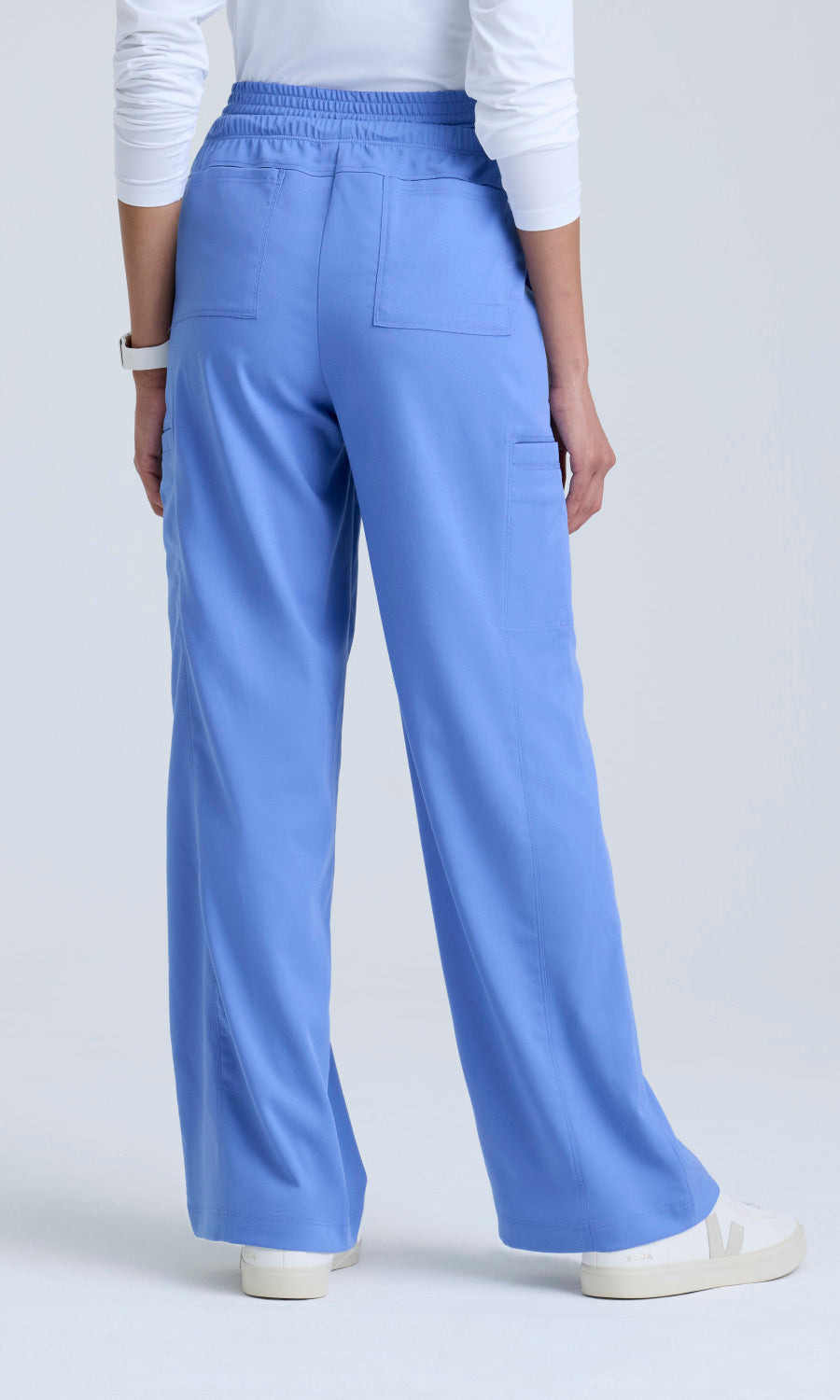 Grey's Anatomy Stretch GRSP747 Nina Pant Ciel Blue - back