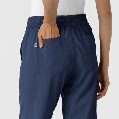 RENEW 5934 Jogger Scrub Pants Navy Model Image Alternate | Wink