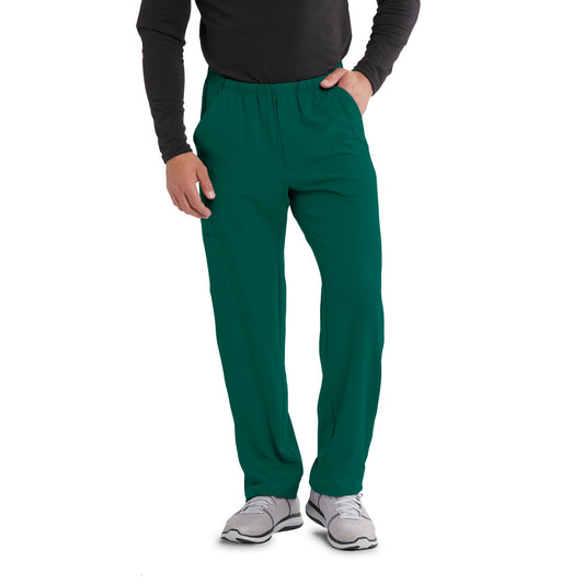 Skechers SK0215 Structure Scrub Pants Hunter Green Model Image Front | Barco