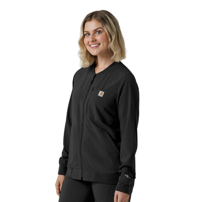 Force Cross-Flex C82410 Women's Lightweight Scrub Jacket Black