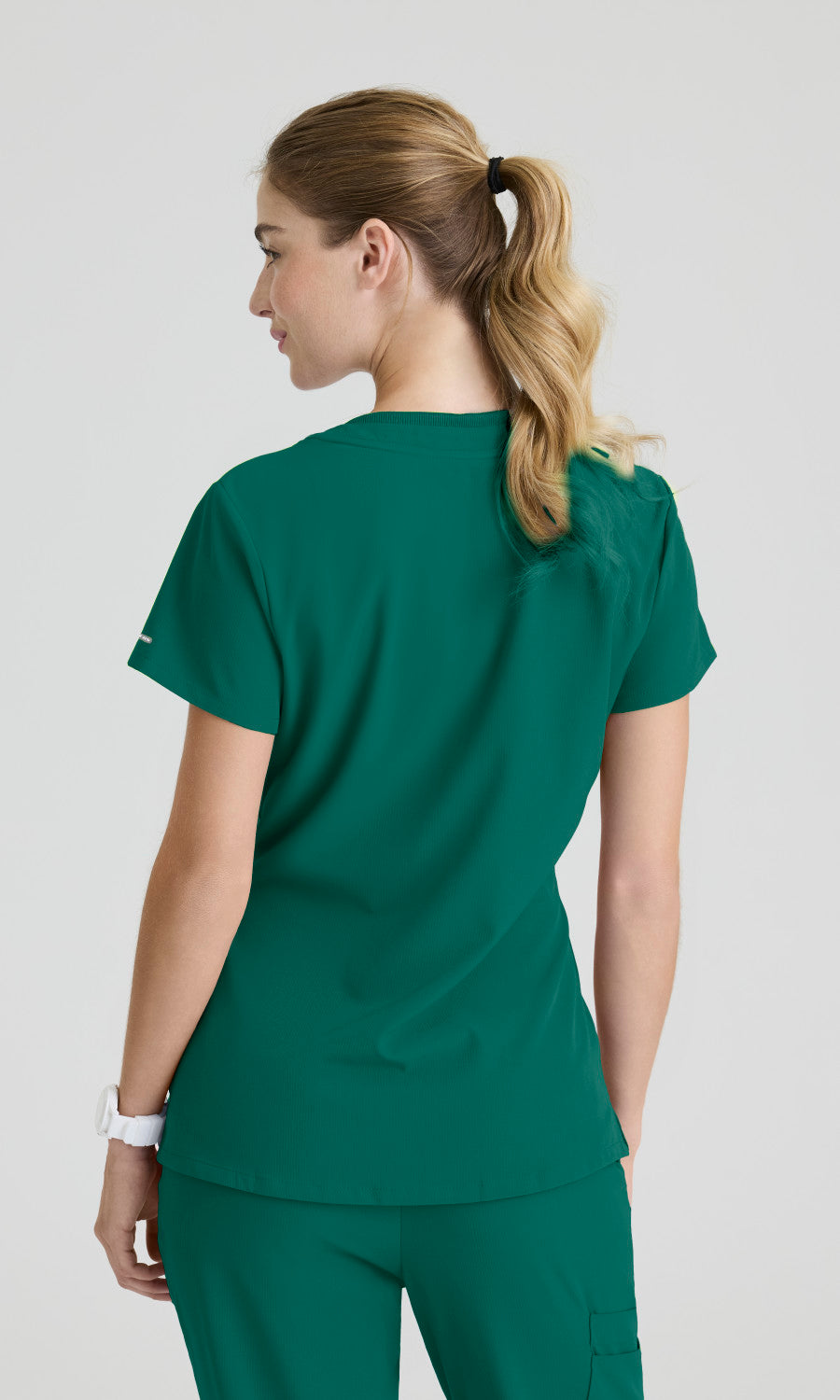 Skechers SKT147 Dignity Scrub Top Hunter Green