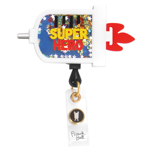 French Bull FA100 French Bull Badge Reel Super Hero Shot