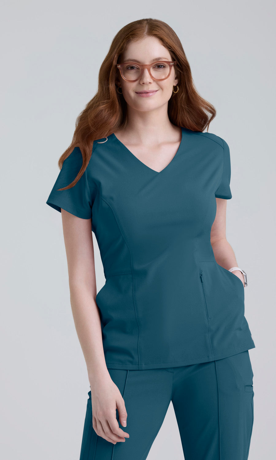 Grey's Anatomy Cultivate GRGT309 Spring Top Bahama - front
