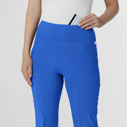 RENEW 5534 Cargo Flare Scrub Pants Royal Model Image Alternate | Wink