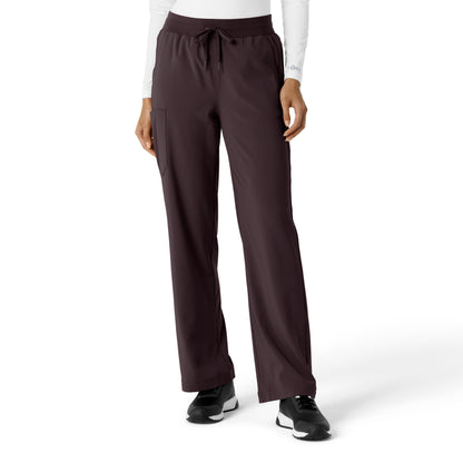 Force Cross-Flex C53310 Women's Boot Cut Scrub Pants Dark Sepia