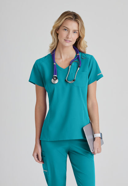 Skechers SKT147 Dignity Scrub Top Teal