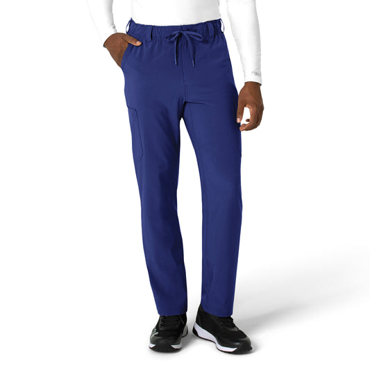 Force Cross-Flex C56410 Men's Straight Leg Scrub Pants Galaxy Blue
