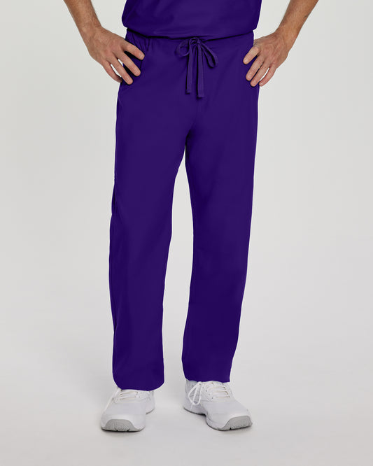 Essentials 7602 Unisex Reversible Scrub Pants Grape Image